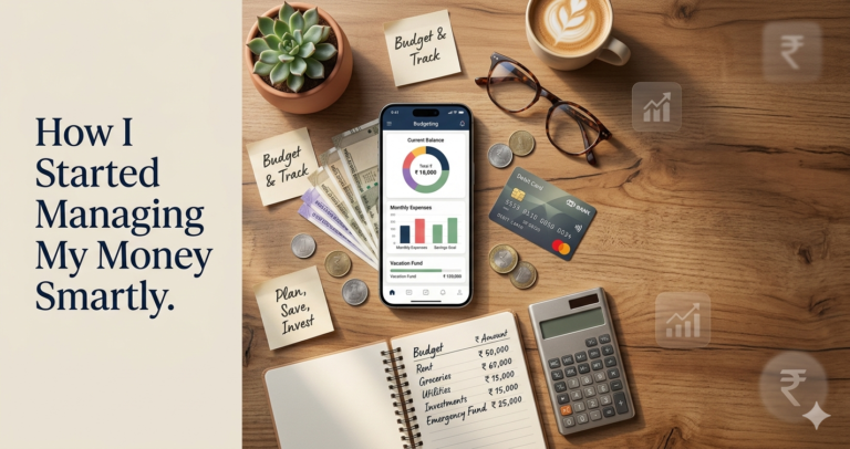 How I started managing my money smartly